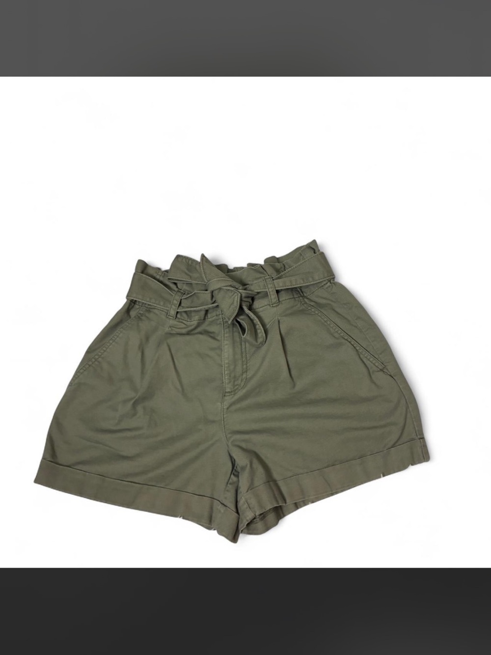 LOFT- olive green shorts- Size: 4.